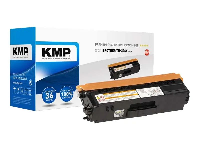 KMP B-T64 - Mit hoher Kapazität - Gelb - kompatibel - Tonerpatrone (Alternative zu: Brother TN326Y)