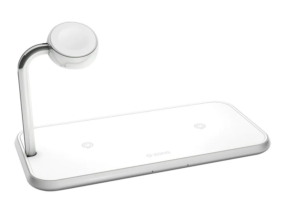 Zens Dual+Watch Aluminium Wireless Charger