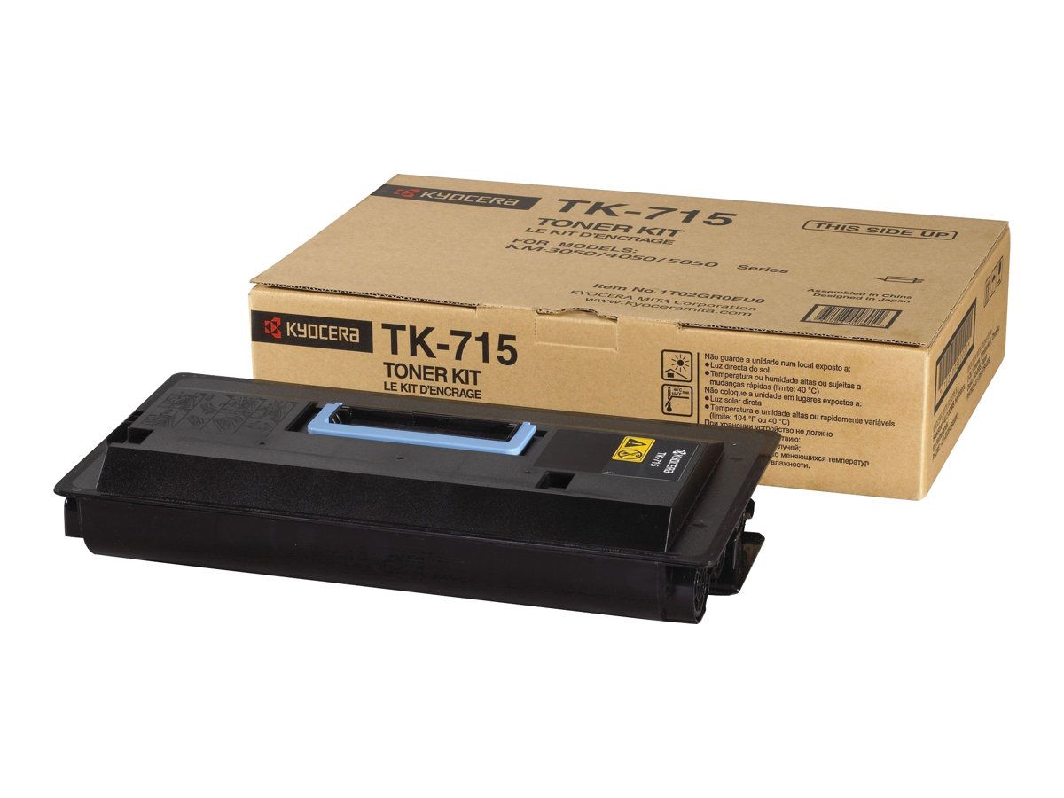 Kyocera TK 715 - Schwarz - Original - Tonersatz