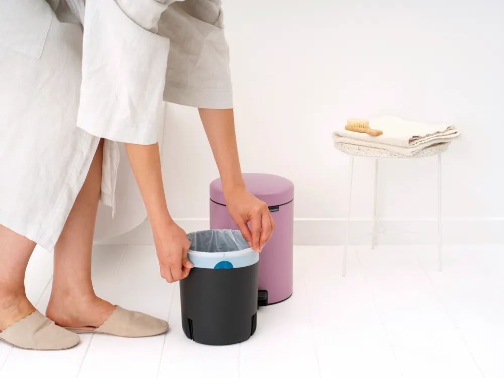 Brabantia NewIcon Treteimer, 5L - Lilac Pink