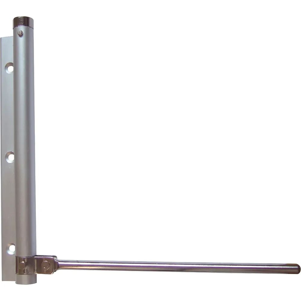 IBFM Stangentürschließer, Hebellänge 175 mm, für Türen bis 40 kg, Alu silber eloxiert