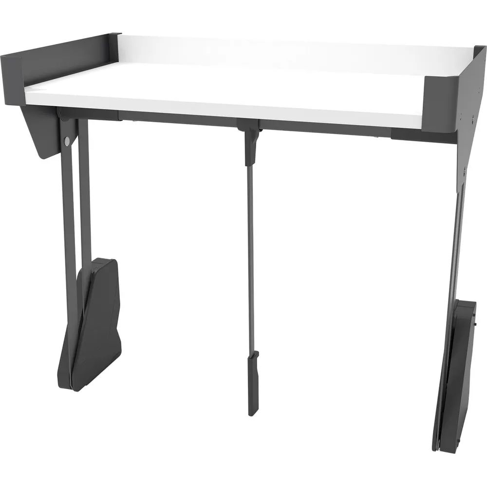 Kesseböhmer CONERO Kleiderlift Top, Lichte Schrankbreite 625-808 mm, schwarz