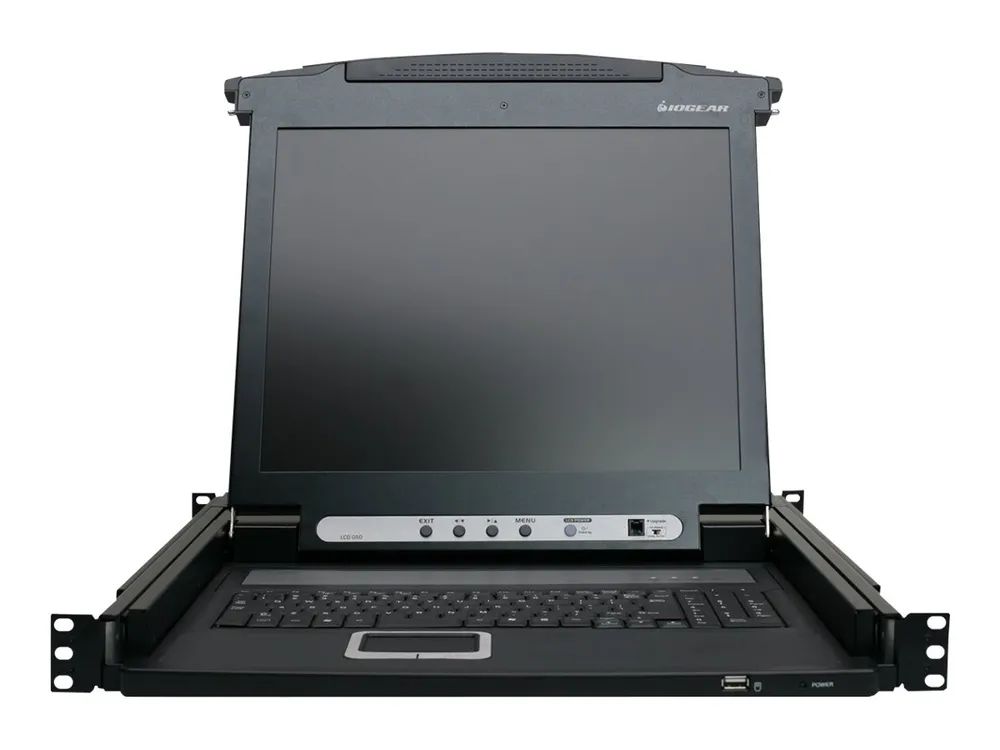 IOGEAR GCL1800 17" LCD Console - KVM-Konsole - PS/2, USB - 43.2 cm (17")