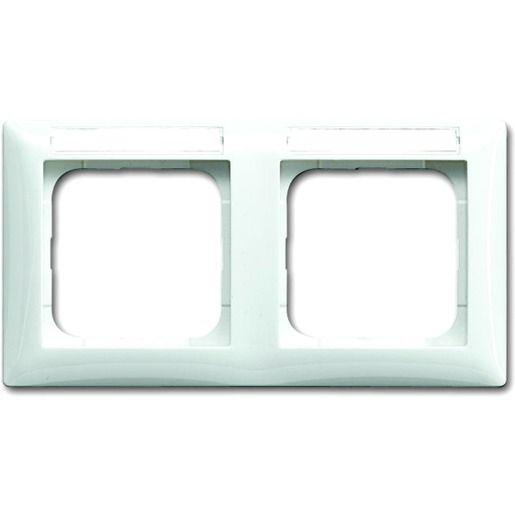 Busch-Jaeger RAHMEN 2-F BESCHRIFTBAR WAAGR. / BUSCH 1732 NS-914 2CKA001754A4549