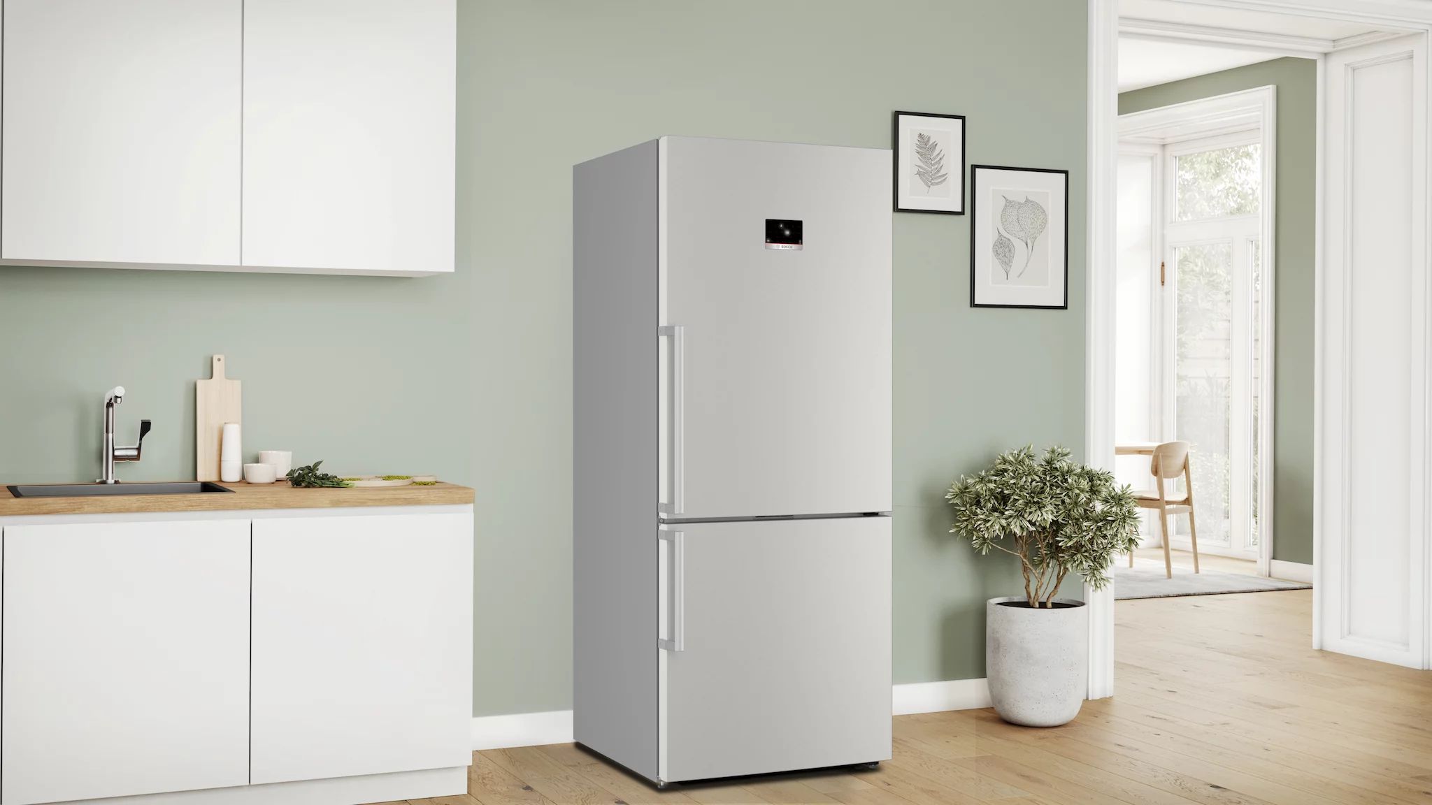 Bosch KGP76AIC0N Stand-Kühl-Gefrierkombination