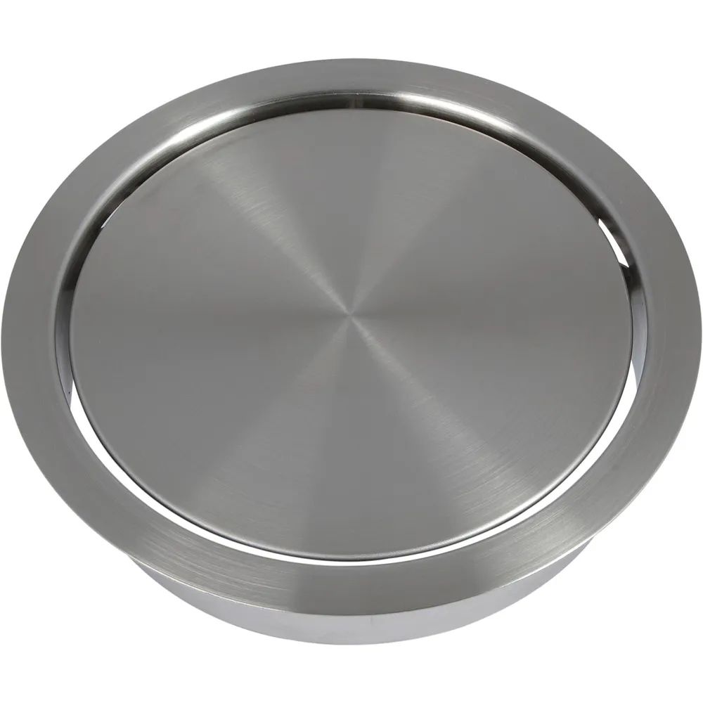 LAMP® Einwurfklappe gedämpft rund 170 mm Edelstahl