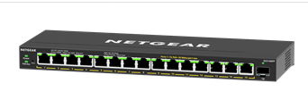 Netgear Plus GS316EPP - Switch - managed - 15 x 10/100/1000 (PoE+)
