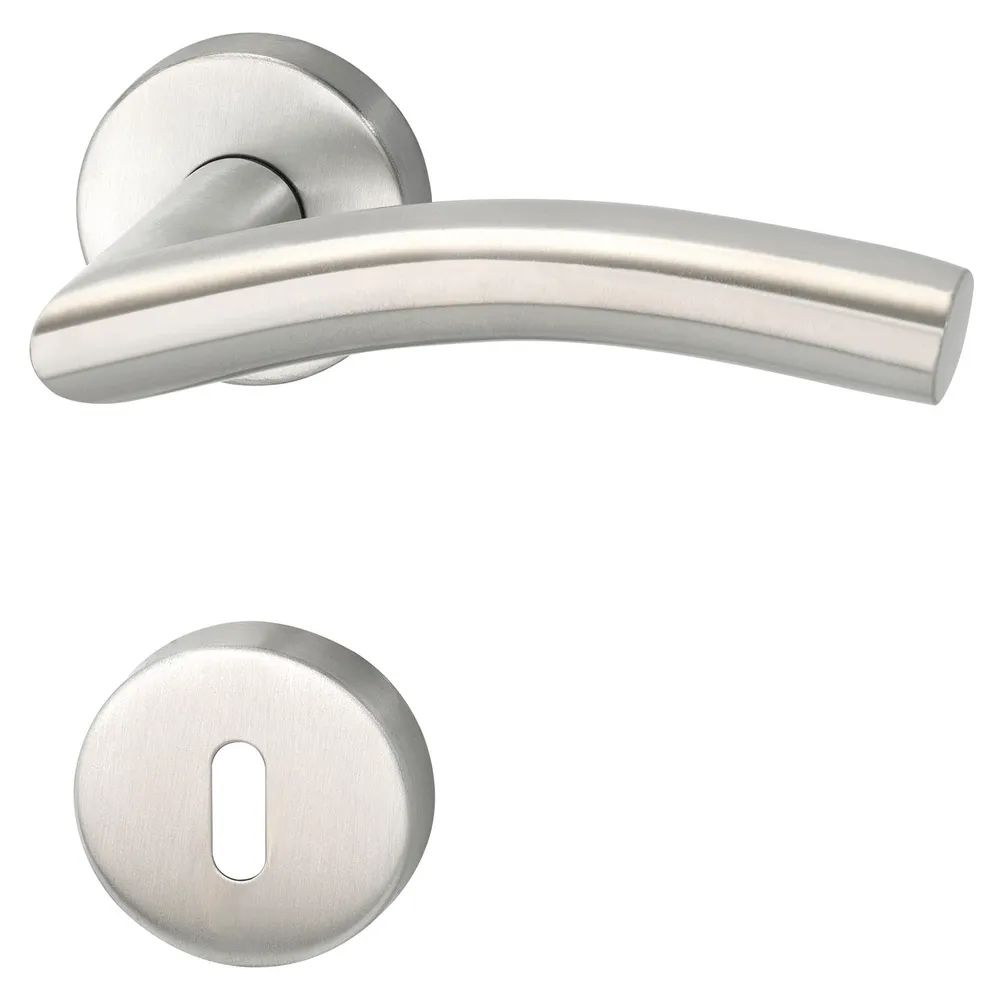 MARCHESI Drückergarnitur NEW YORK - auf Rosette BB, 38 - 45, Edelstahl