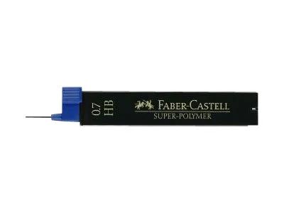 FABER-CASTELL Super-Polymer - Bleistiftmine - Superpolymer - B - 0.7 mm - 12 Stücke (Packung mit 2)