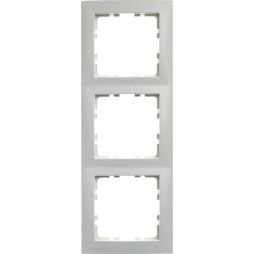 Berker RAHMEN 3-FACH PWS BRUCHSICHER / BERKER 10139909 S.1 10139909