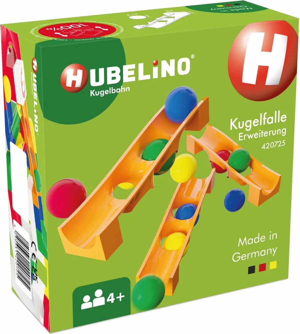 Hubelino GmbH Kugelbahn Kugelfalle Erweiterung (15-tei