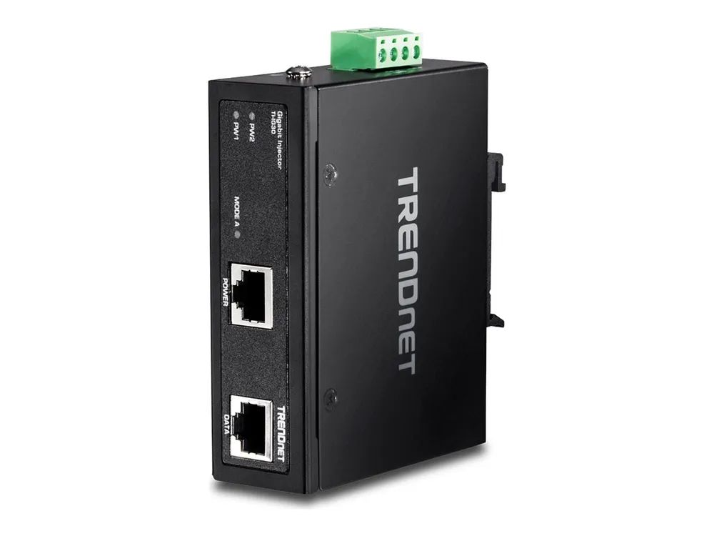 TRENDnet TI-IG30 - Power Injector (DIN-Schienenmontage möglich)