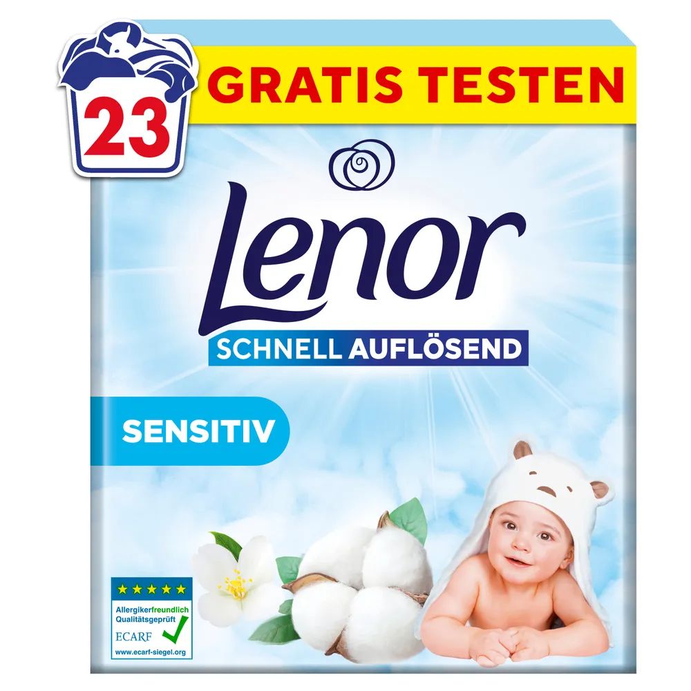 Lenor WM Pulver Sensitiv 1.15KG 