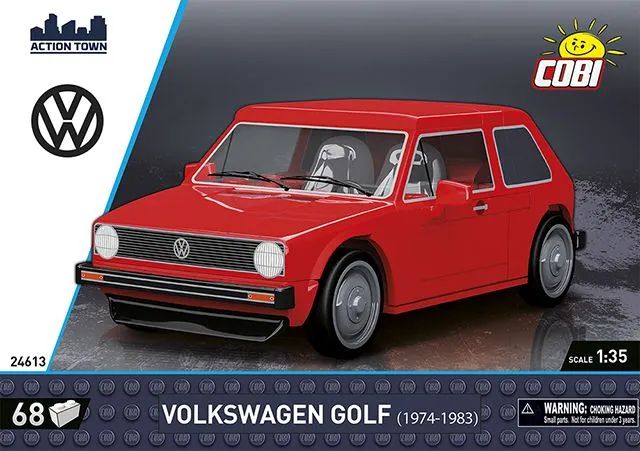 Cobi GmbH VW GOLF (1974) Scale 1:35