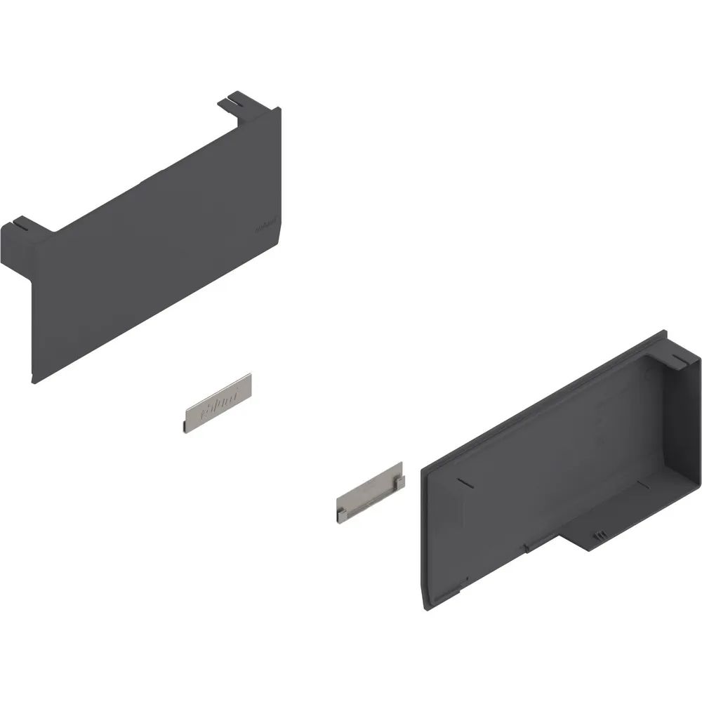 BLUM AVENTOS HK TOP Abdeckkappen-Set, Kunststoff tiefgrau