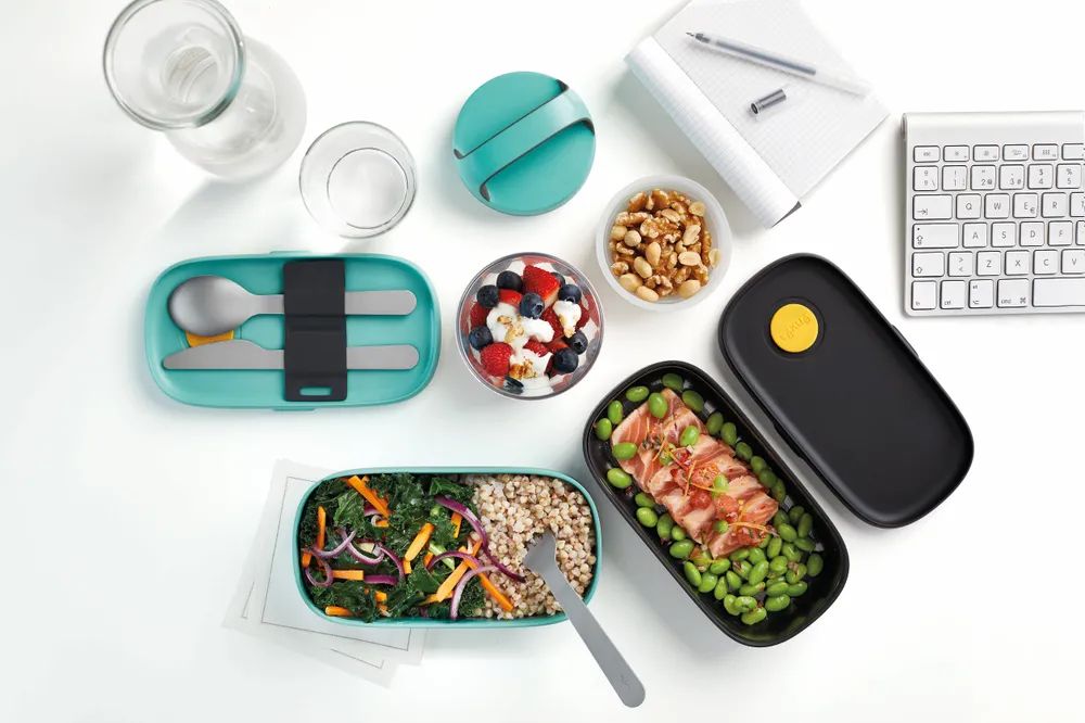 Lékué Lunchbox To Go, 1L - Turquoise