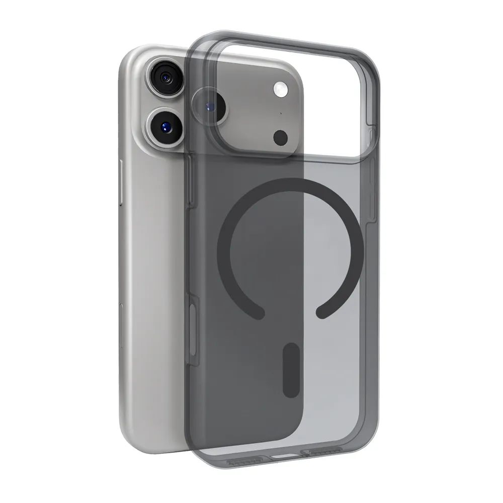 PURO DAYLIGHT MagSafe kompatibles Cover für iPhone 17 PRO, schwarz