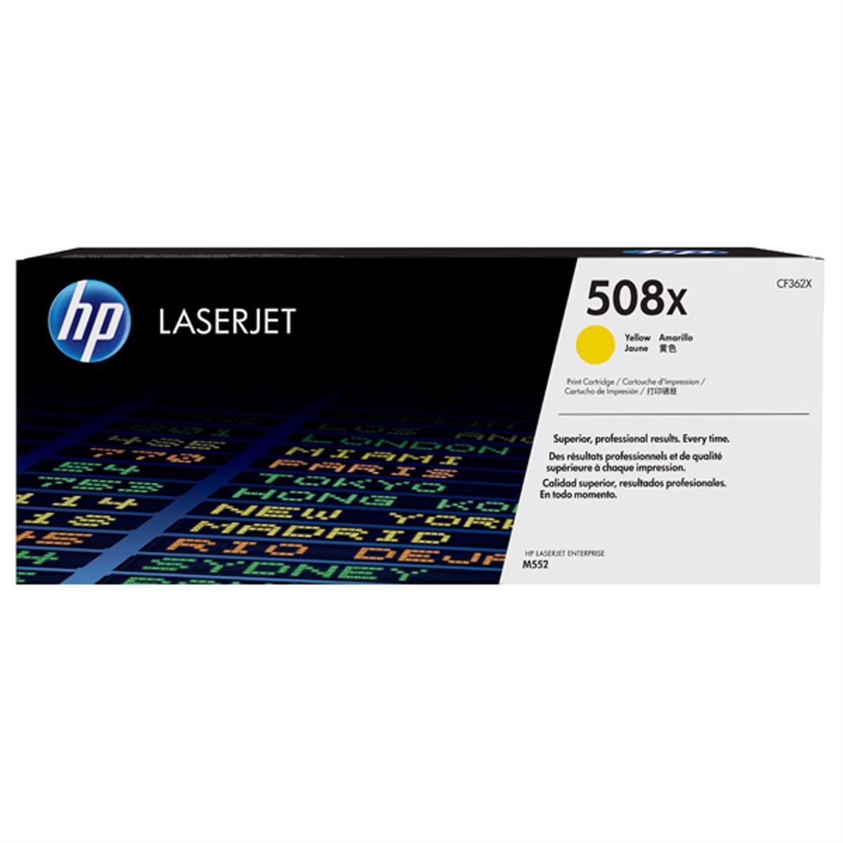 HP 508X - Hohe Ergiebigkeit - Gelb - original - LaserJet - Tonerpatrone (CF362X)