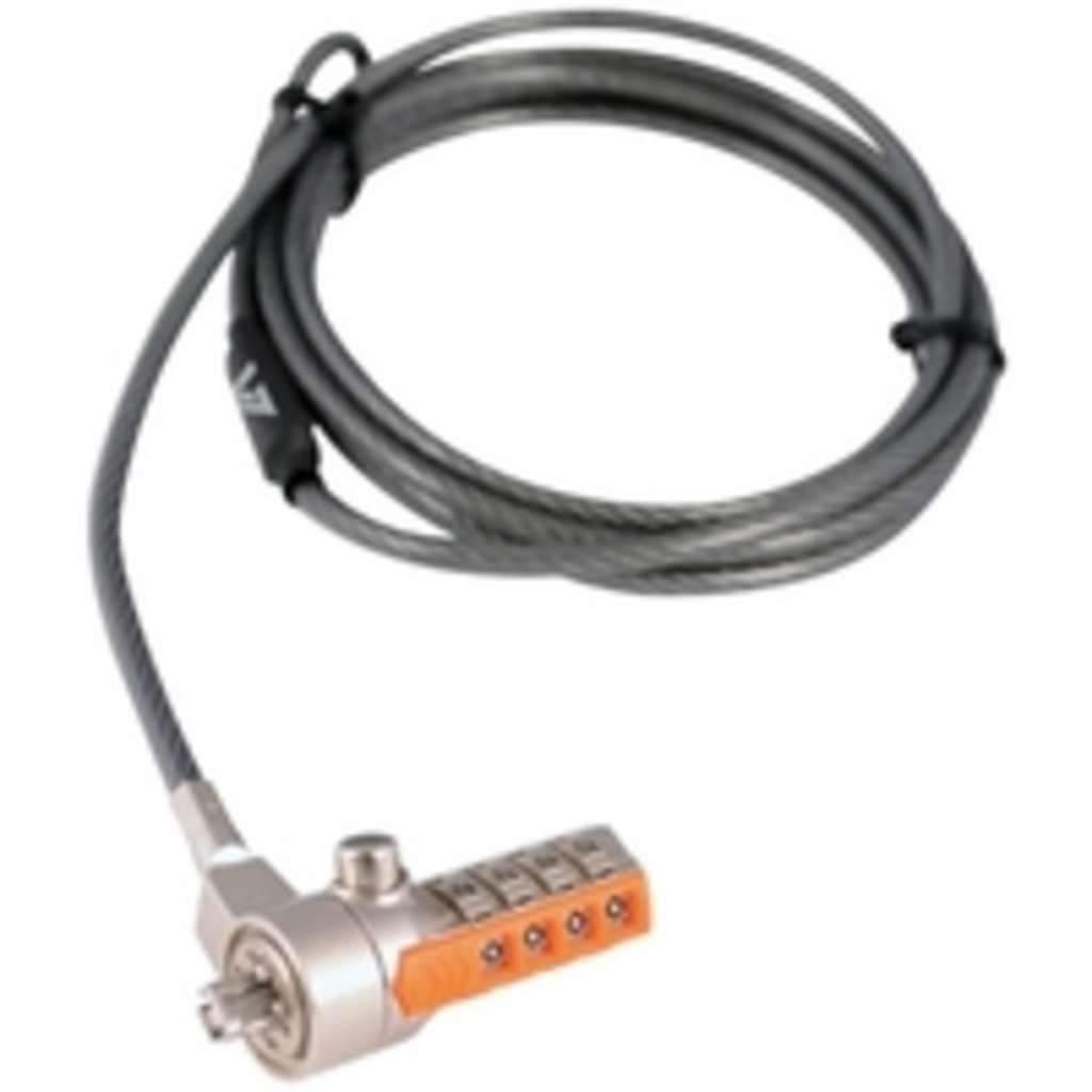 V7 Videoseven Cable Lock Combo PREMIUM 2M