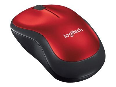 Logitech M185 - Maus - optisch - kabellos - 2.4 GHz - kabelloser Empfänger (USB)
