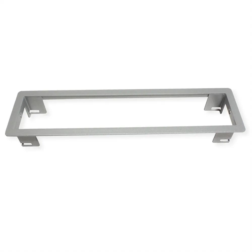 BACHMANN POWER FRAME Einbaurahmen Medium 4-fach, silberfarben