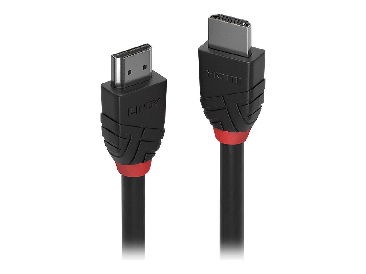 Lindy Black Line - HDMI-Kabel mit Ethernet - HDMI männlich zu HDMI männlich