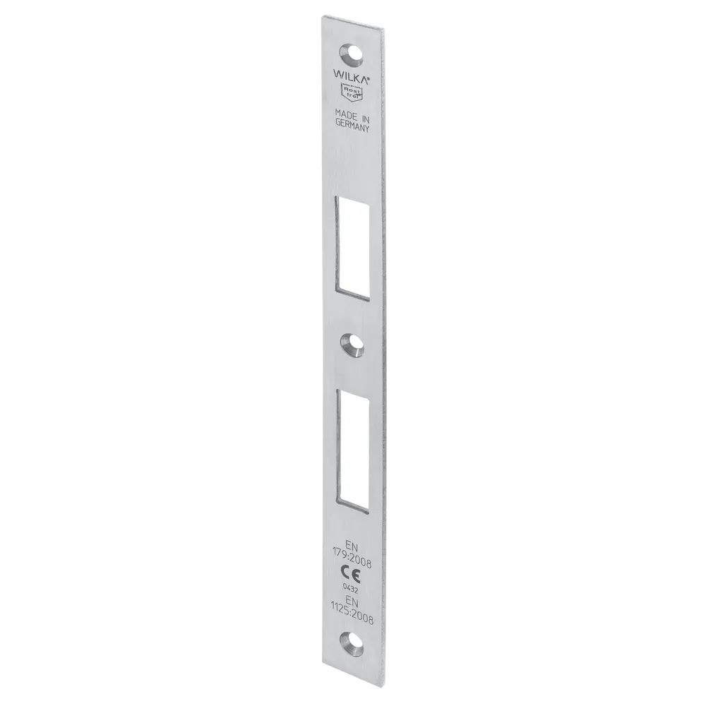 WILKA Schließblech P662, flach/eckig 270 x 24 x 3 mm, Edelstahl