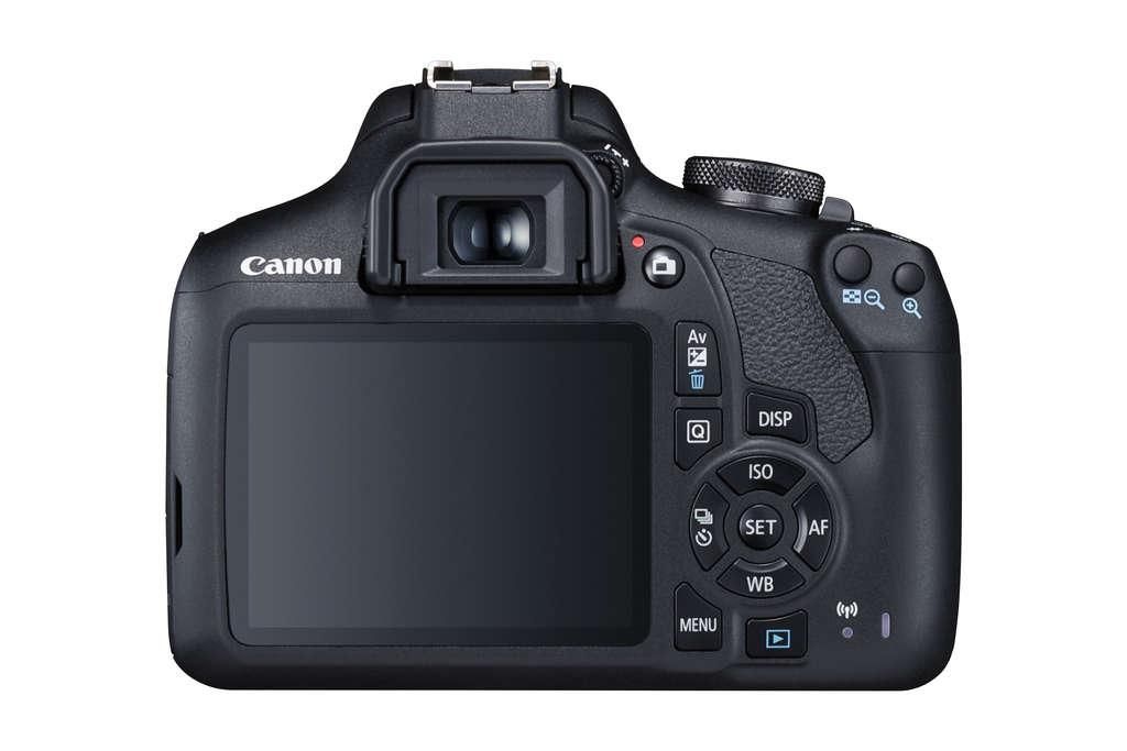 Canon EOS 2000D schwarz mit Objektiv (2728C003)