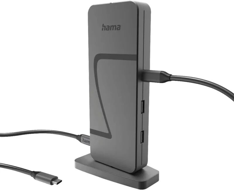 Hama USB4-Docking-Station "Connect2Office Speed", USB-C, PD, 40 Gbit/s, 10 Ports