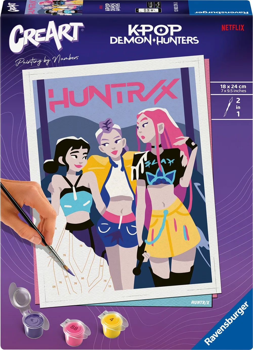 Ravensburger Verlag GmbH CreArt, MnZ KPop Demon Hunters