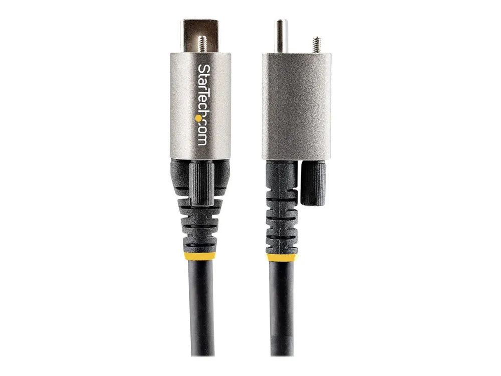 StarTech.com 1m USB-C Kabel mit Oberseite Schraubensicherung 10Gbit/s - USB 3.1/3.2 Gen 2 Typ-C Kabel - 100W (5A)