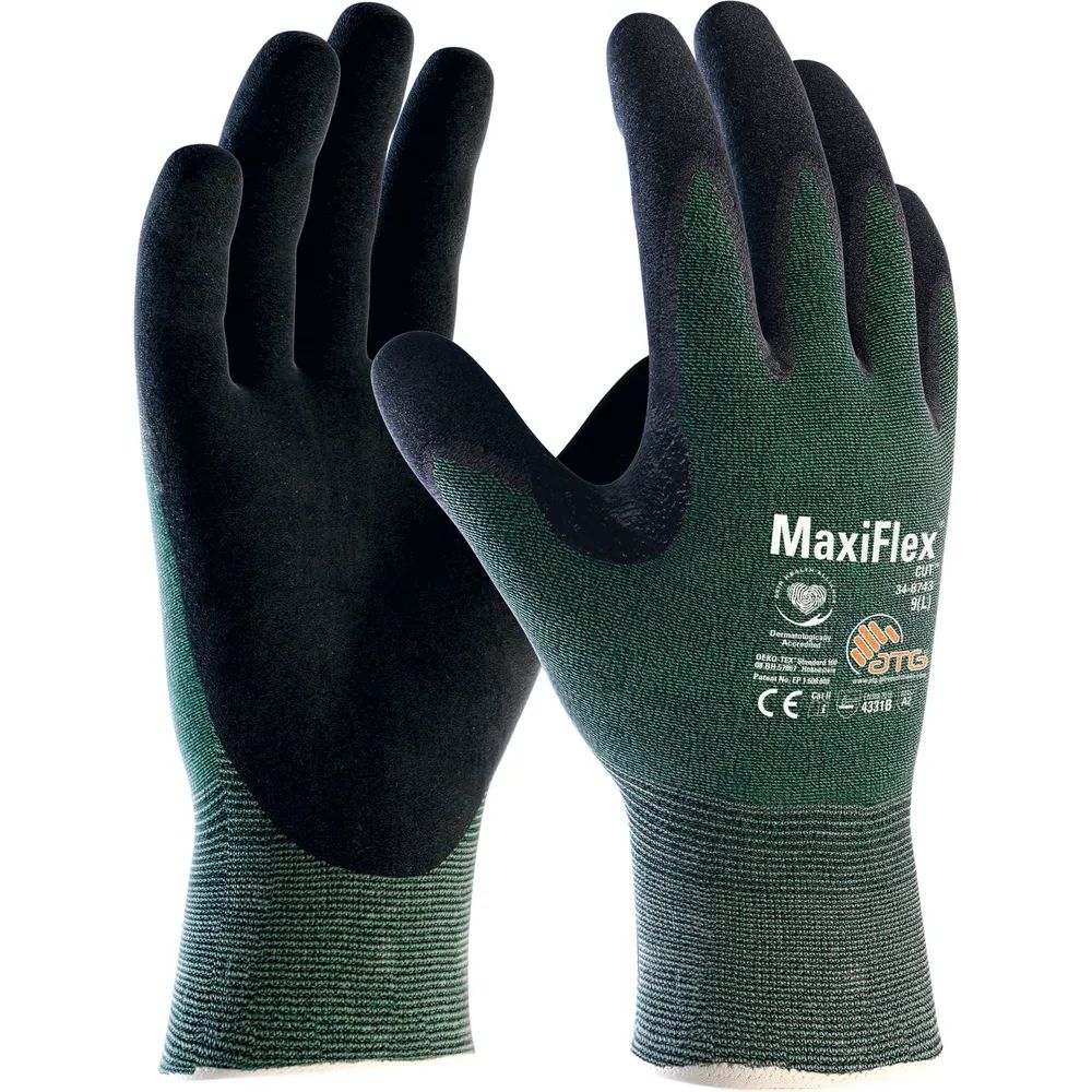 ATG Schnitt-Schutzhandschuh MaxiFlex®Cut 34-8743 Größe 8