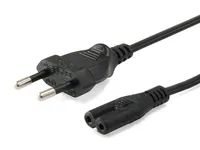 Equip 112161 - 3 m - Netzstecker Typ C - C7-Koppler - H03VVH2-F - 250 V - 2.5 A