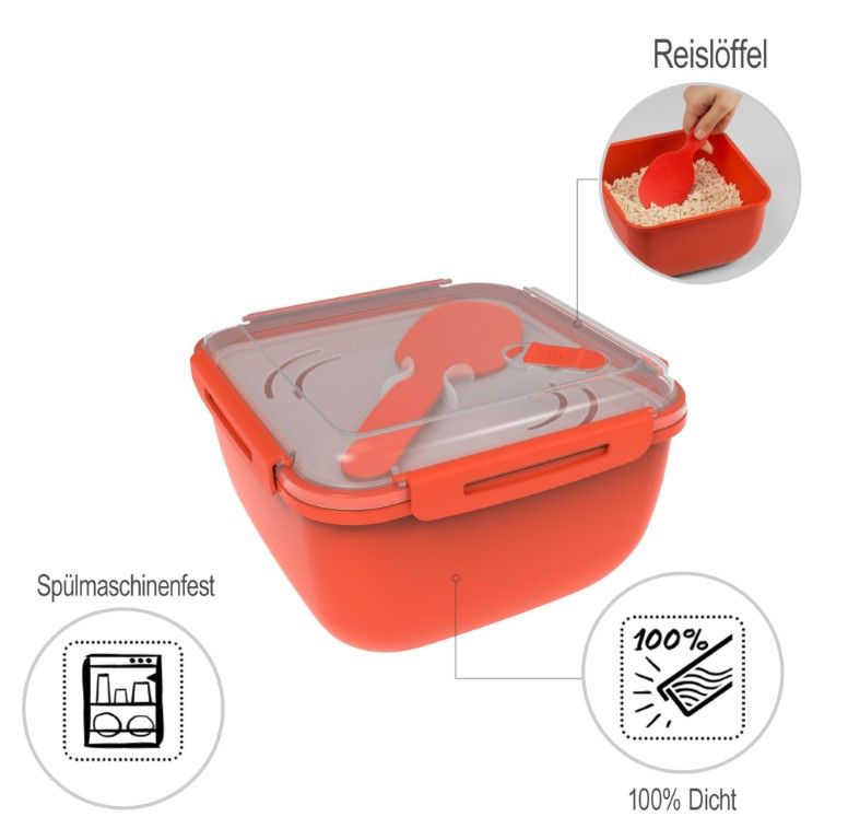 Rotho Reiskocher 2,5 L MEMORY MICROWAVE