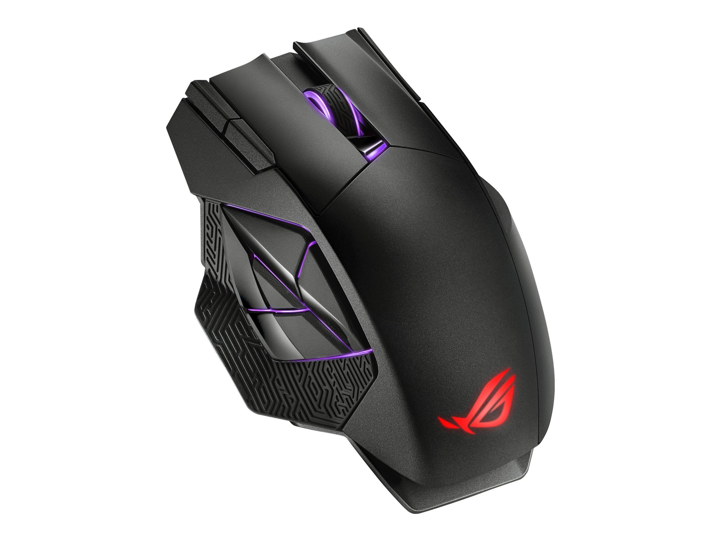 ASUS ROG Spatha X - Maus - Für Rechtshänder - optisch