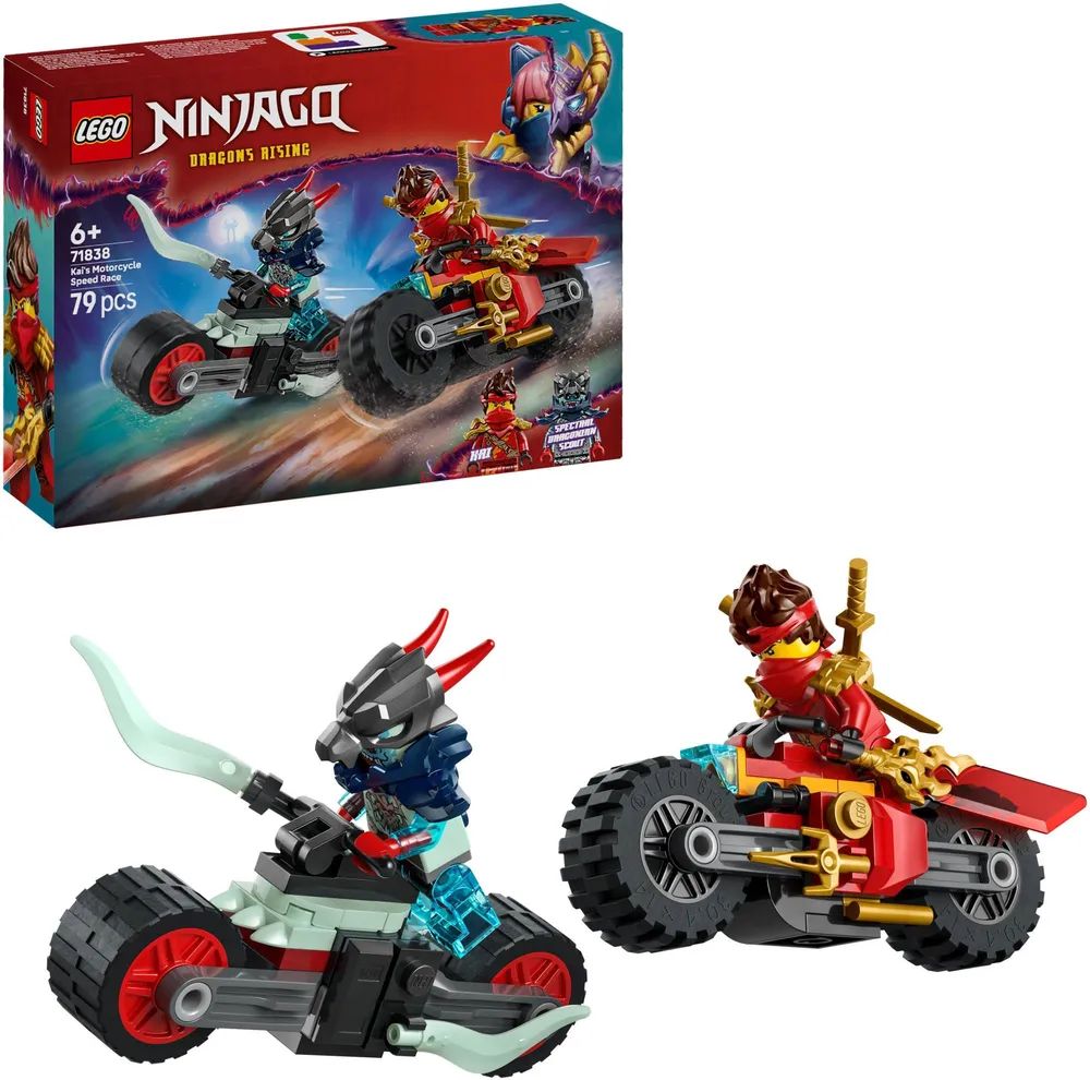 LEGO 71838 Ninjago Kais Motorradrennen