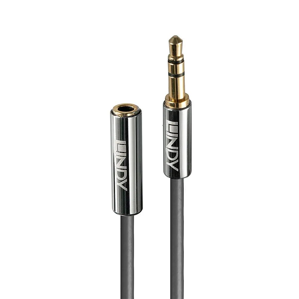 Lindy Cromo Line - Audioverlängerungskabel - mini-phone stereo 3.5 mm männlich zu mini-phone stereo 3.5 mm weiblich
