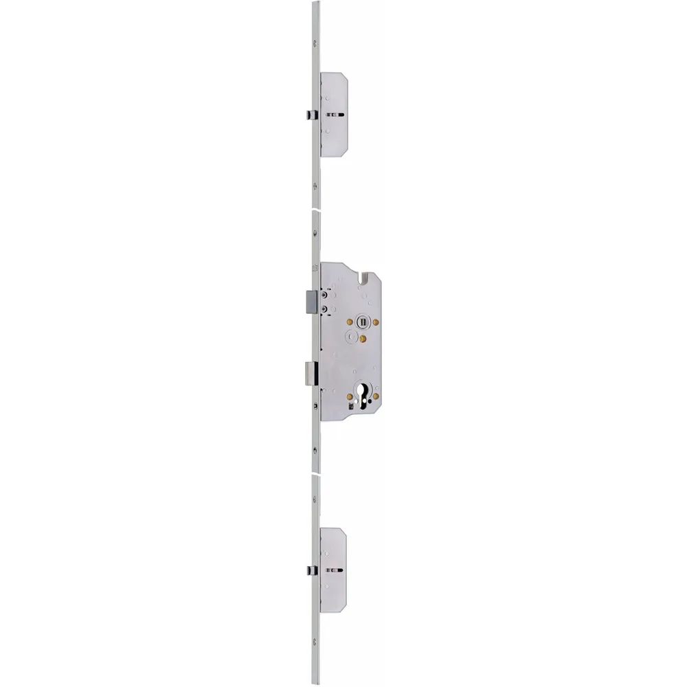 Dormakaba MFV-Schloss 124-MF4/Cerbero, DM 80,Stulp 2200 x 20 x 3 mm eckig, silberfärbig