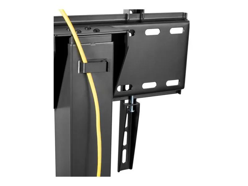 Equip Wagen - für Flatpanel / PC-Gehäuse - Kunststoff, stainless steel - Schwarz - Bildschirmgröße: 43.2-81.3 cm (17"-32")