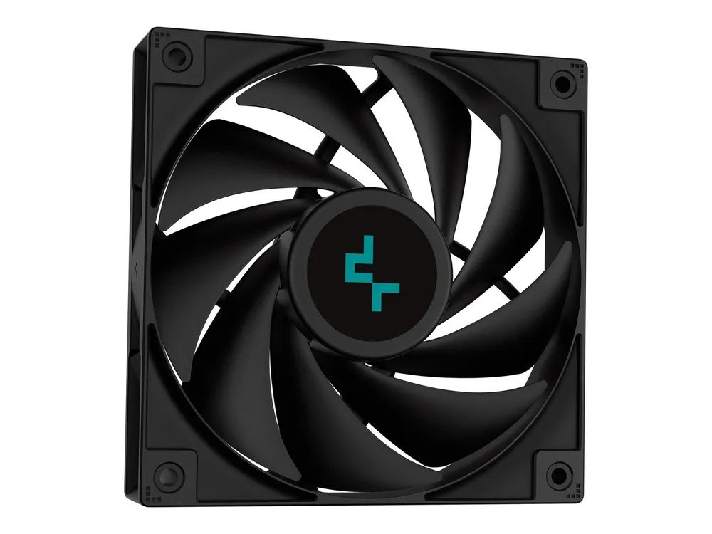 Deepcool LS720S ZERO DARK - Prozessor-Flüssigkeitskühlsystem - Kühlergröße: 360 mm - (für: LGA1155, LGA1150, LGA1151, AM4, LGA1200, LGA1700, AM5)