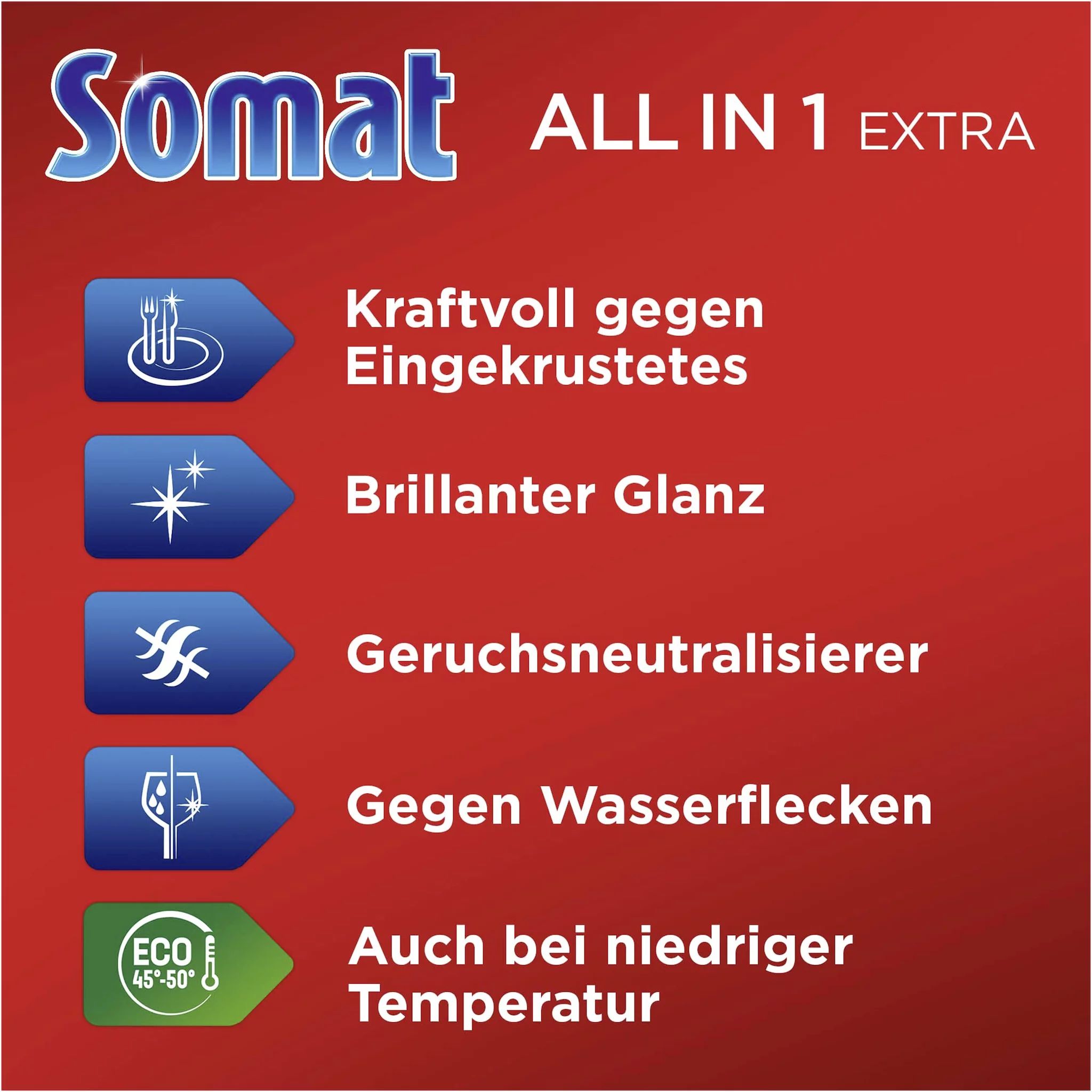 Somat All in 1 Extra, 100 Tabs 