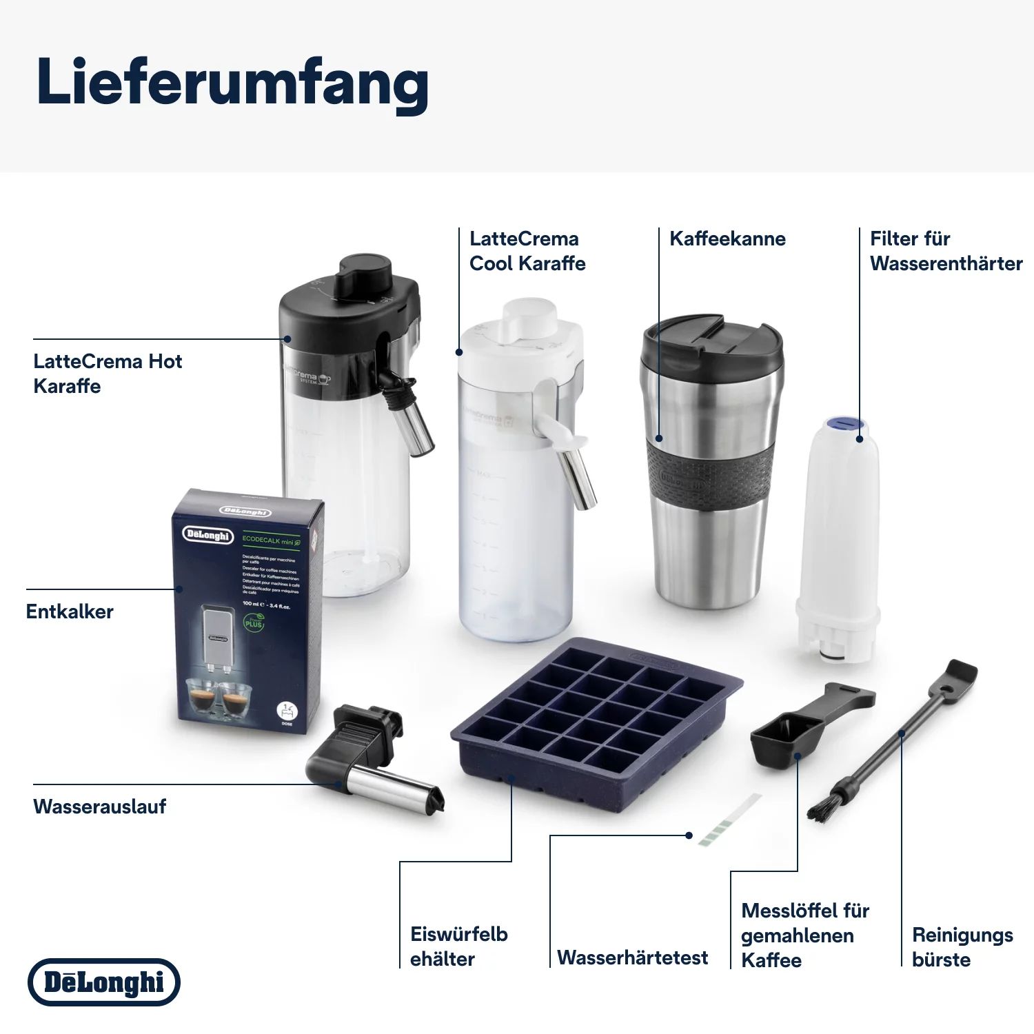 De'Longhi Kaffeevollautomat Eletta Explore Cold Brew ECAM450.86.T