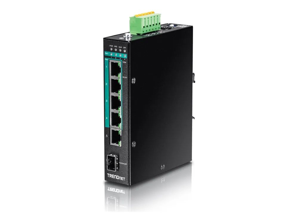 TRENDnet TI-PG541 - Switch - 4 x 10/100/1000 (PoE+)
