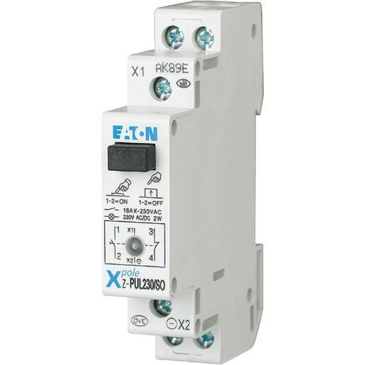Eaton REG TASTER+LED 230VAC/DC 1S+1Ö / EATON Z-PUL/230SO 276298