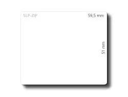 Seiko Instruments SEIKO SLP-ZIP - Weiß - 51 x 60 mm 190 Etikett(en) (1 Rolle(n)