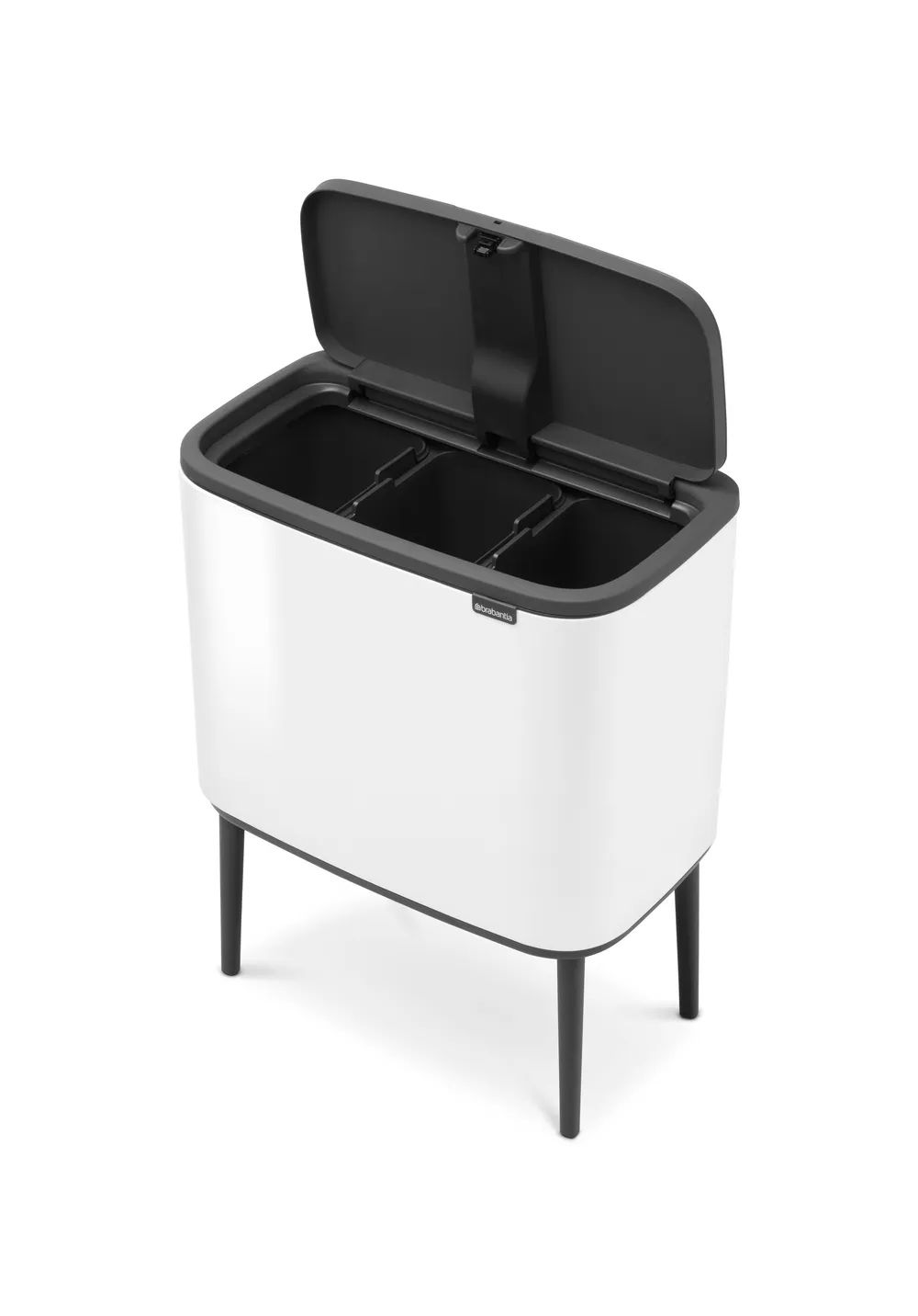 Brabantia Bo Touch Bin, 3 x 11 L - White