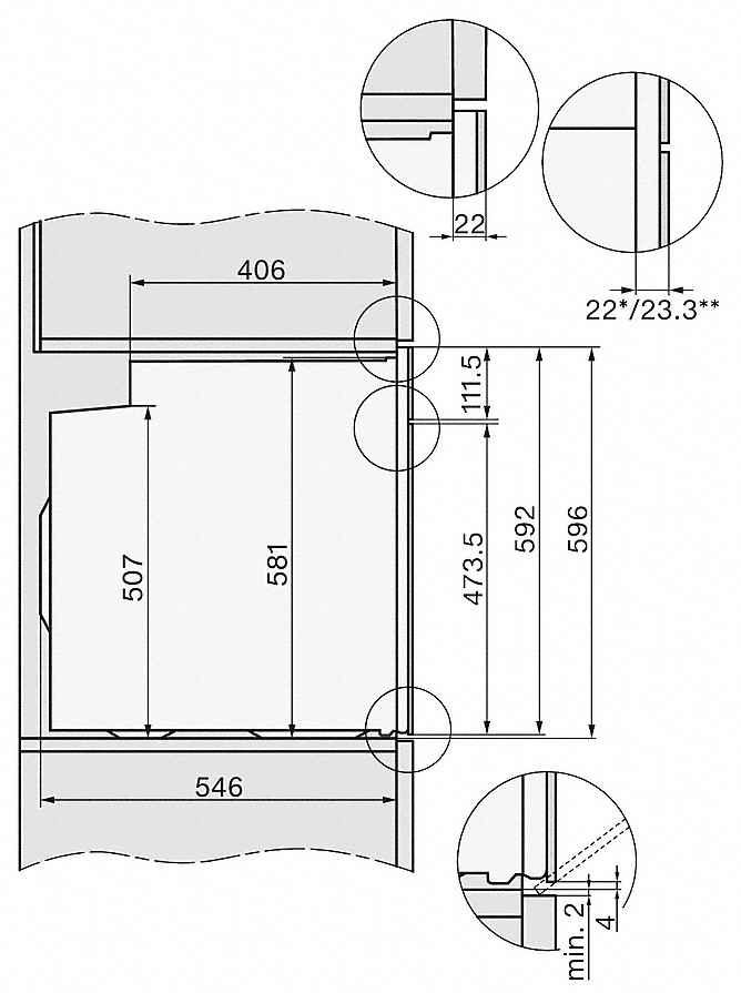 Miele Einbau-Backofen H 7262 B Obsidianschwarz