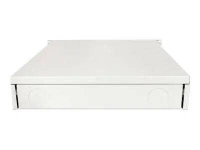 Intellinet 19" Storage Drawer, 2U, Lockable, 466mm Depth, Grey - Rack Storage Drawer - Grau, RAL 7035 - 2U - 48.3 cm (19")