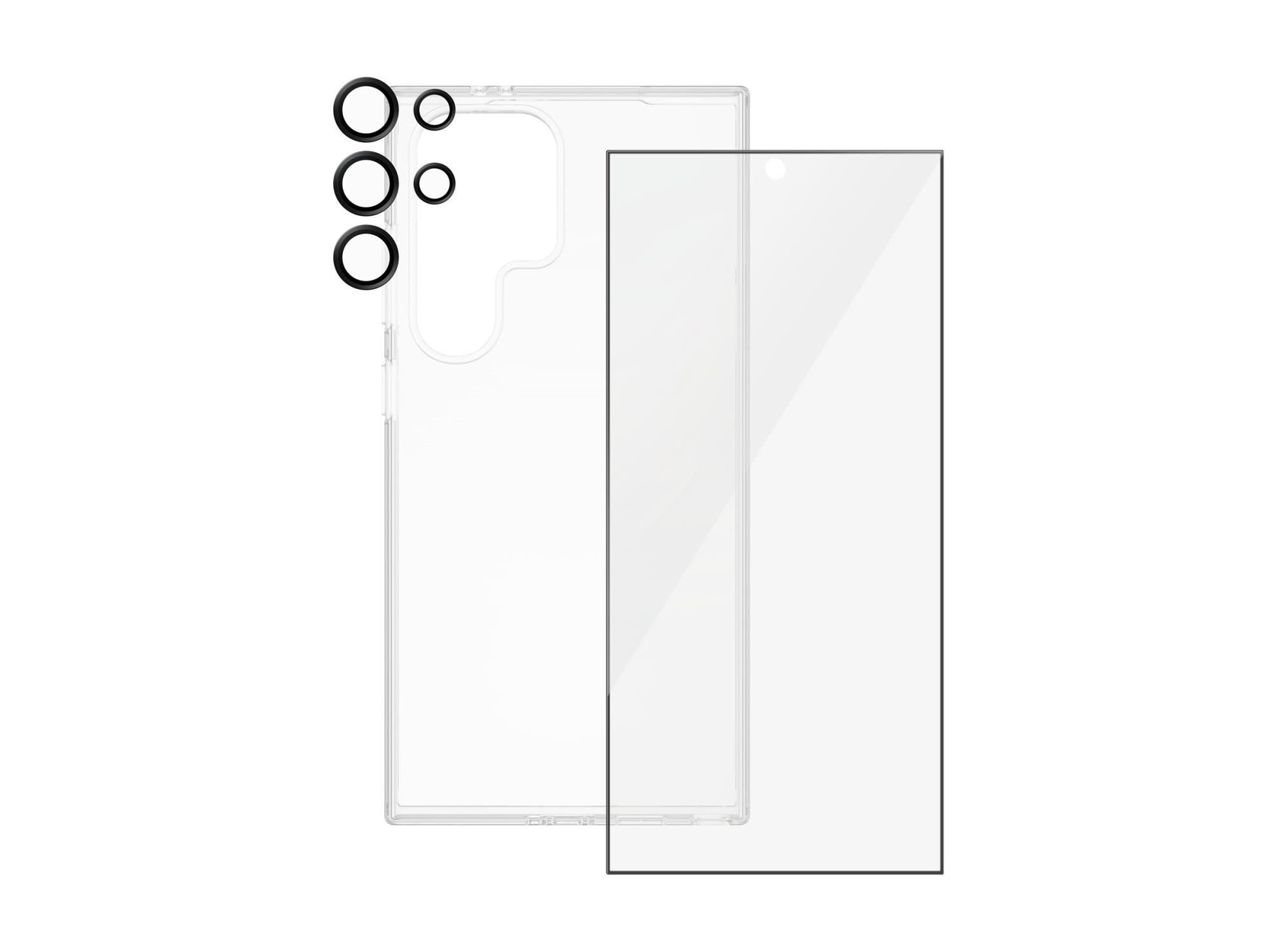 PanzerGlass SAFE. by PanzerGlass - 3-in-1 Pack - hintere Abdeckung für Mobiltelefon - Thermoplastisches Polyurethan (TPU)