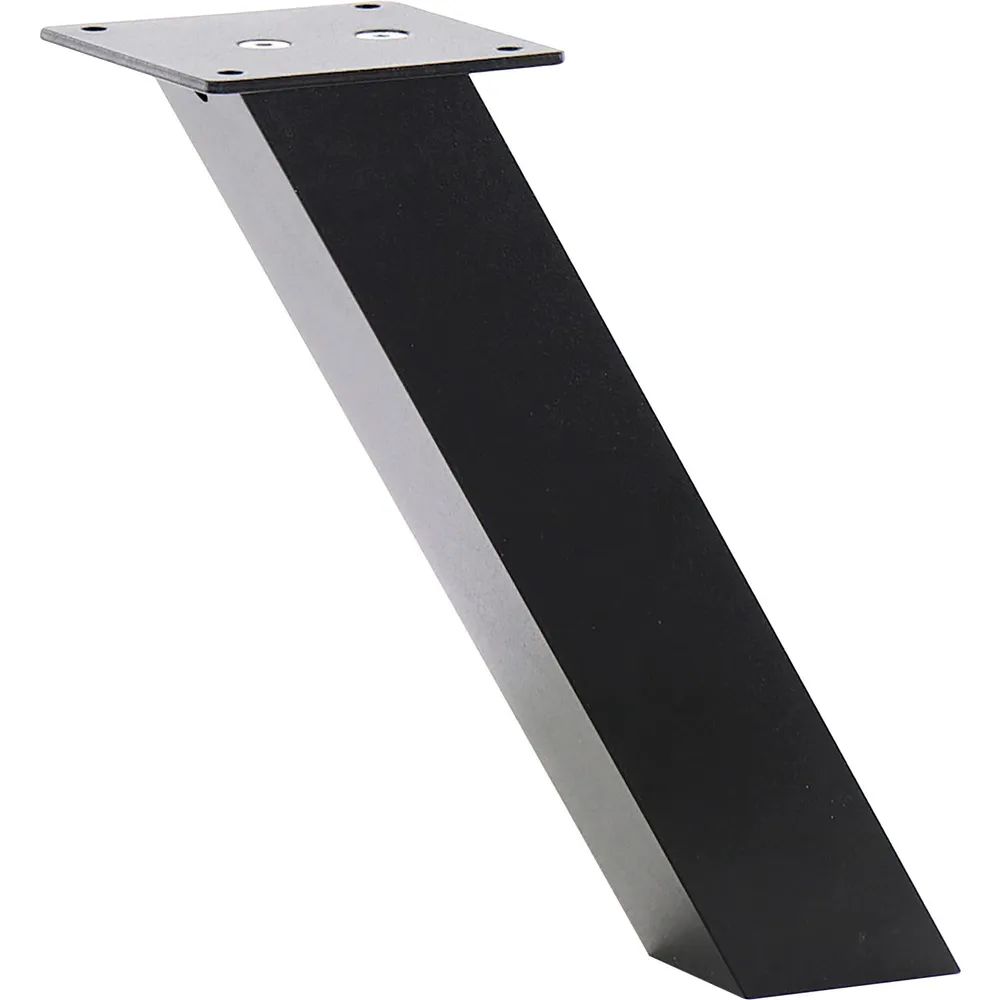 Ebb Beschlagtechnik GmbH Beschlagtechnik Barkonsole Capri 50 x 50 x 230 mm schräg Aluminium schwarz